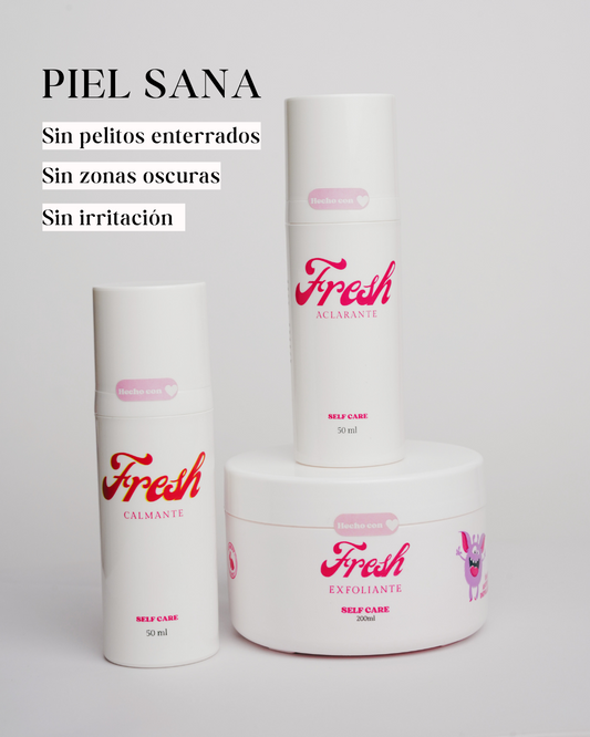 Exfoliante,Aclarante y Calmante KIT PIEL SANA