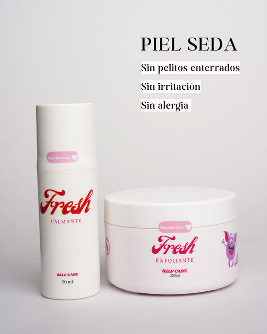 Exfoliante  y Calmante KIT PIEL DE SEDA